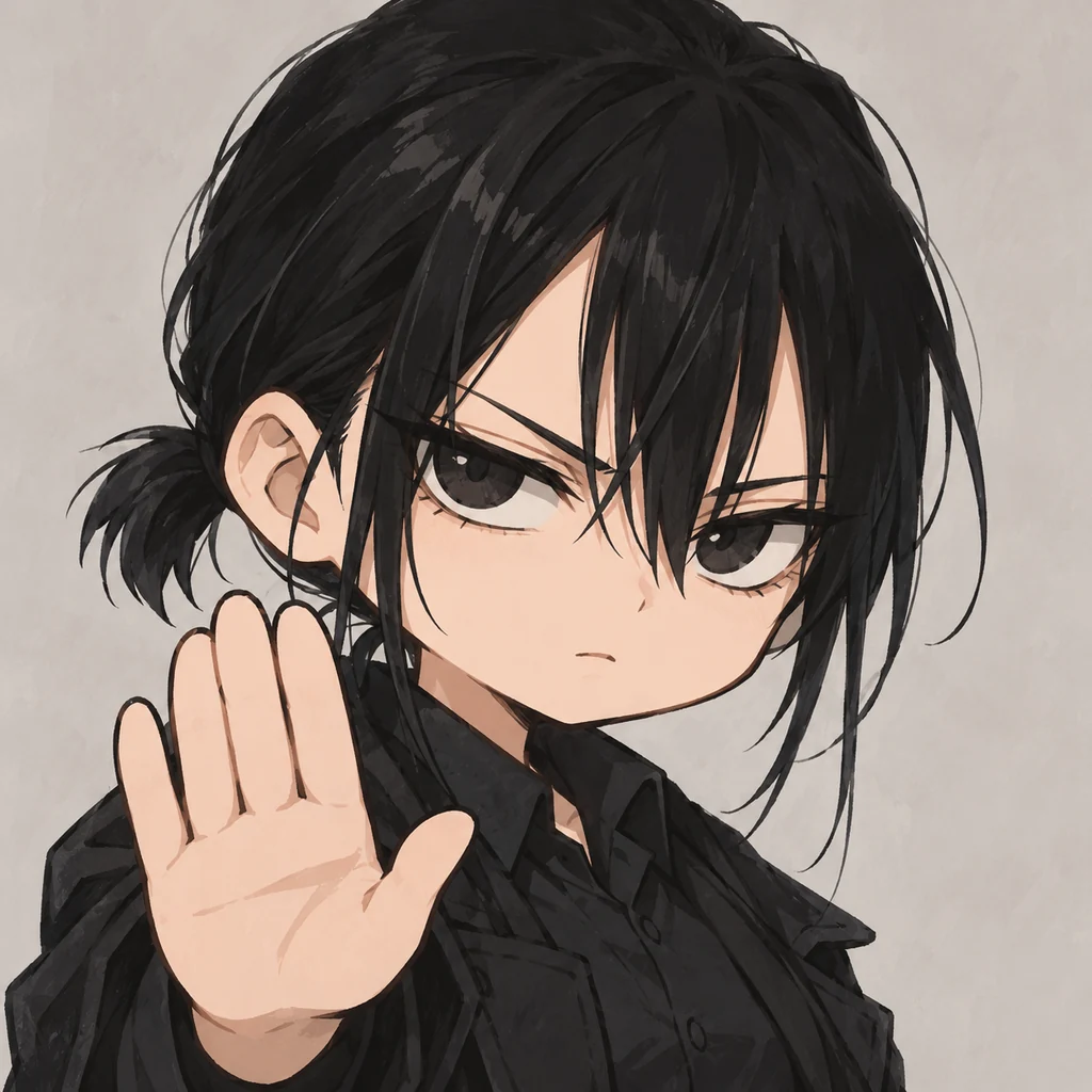 Hiyuki Kagari AI 辅助角色插画