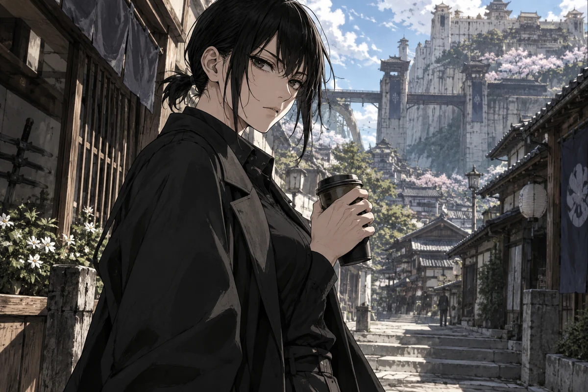 Hiyuki Kagari AI 插画