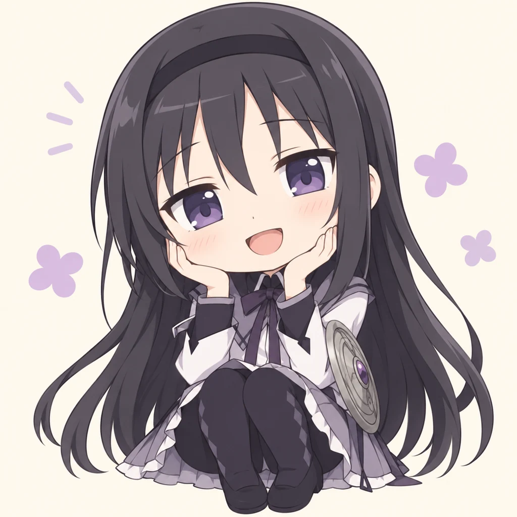 Homura Akemi · Reaction sticker