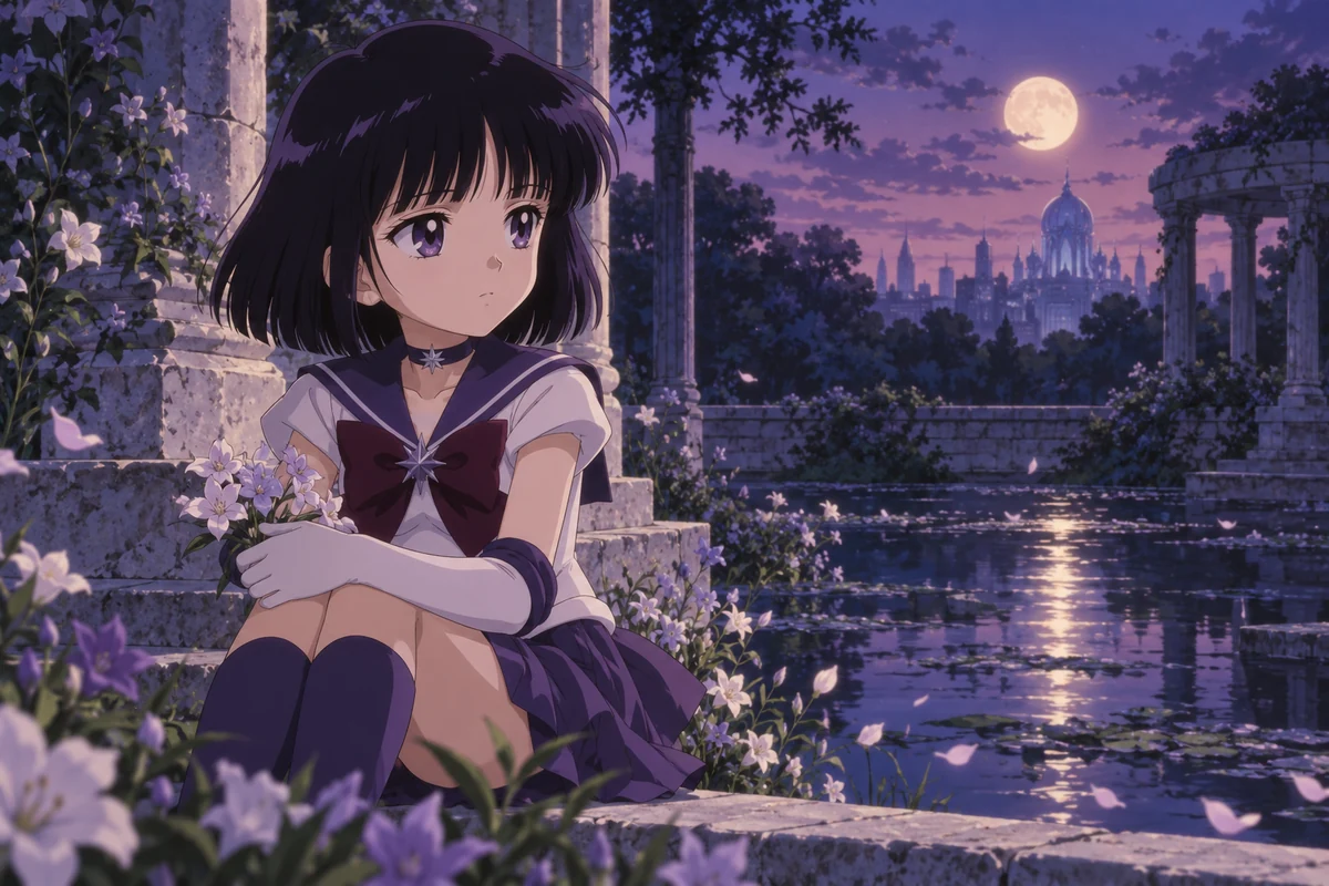 Hotaru Tomoe AI 插画