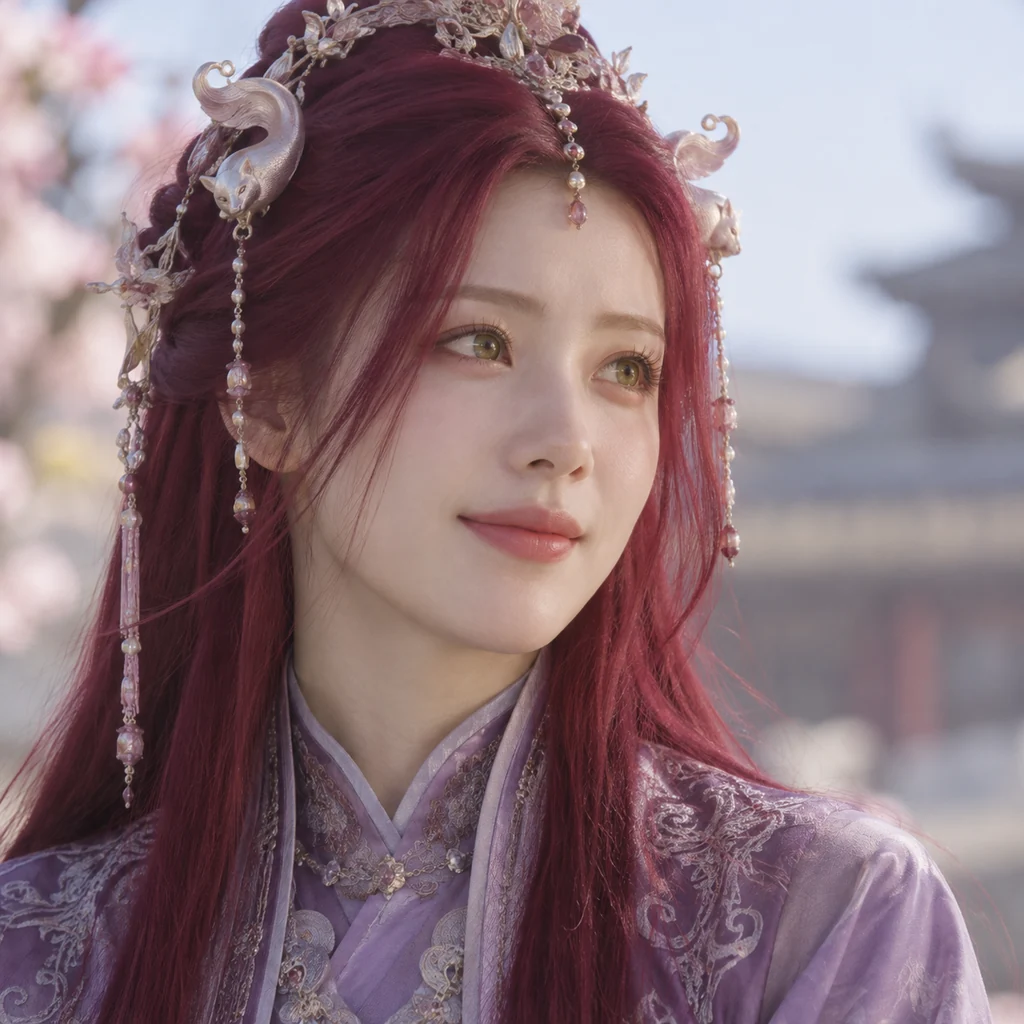 Huandu Luolan · Live-action portrait