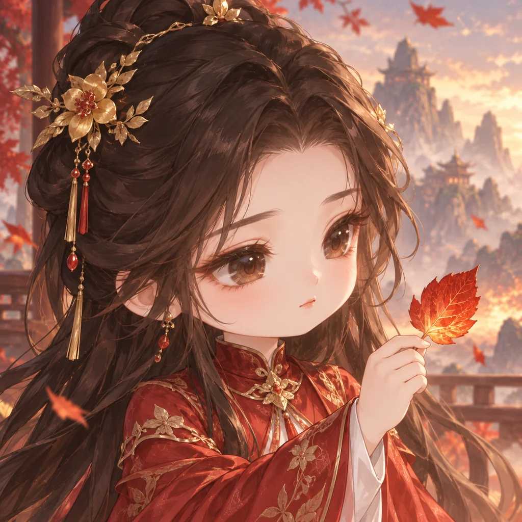 Huo Linger AI 辅助角色插画