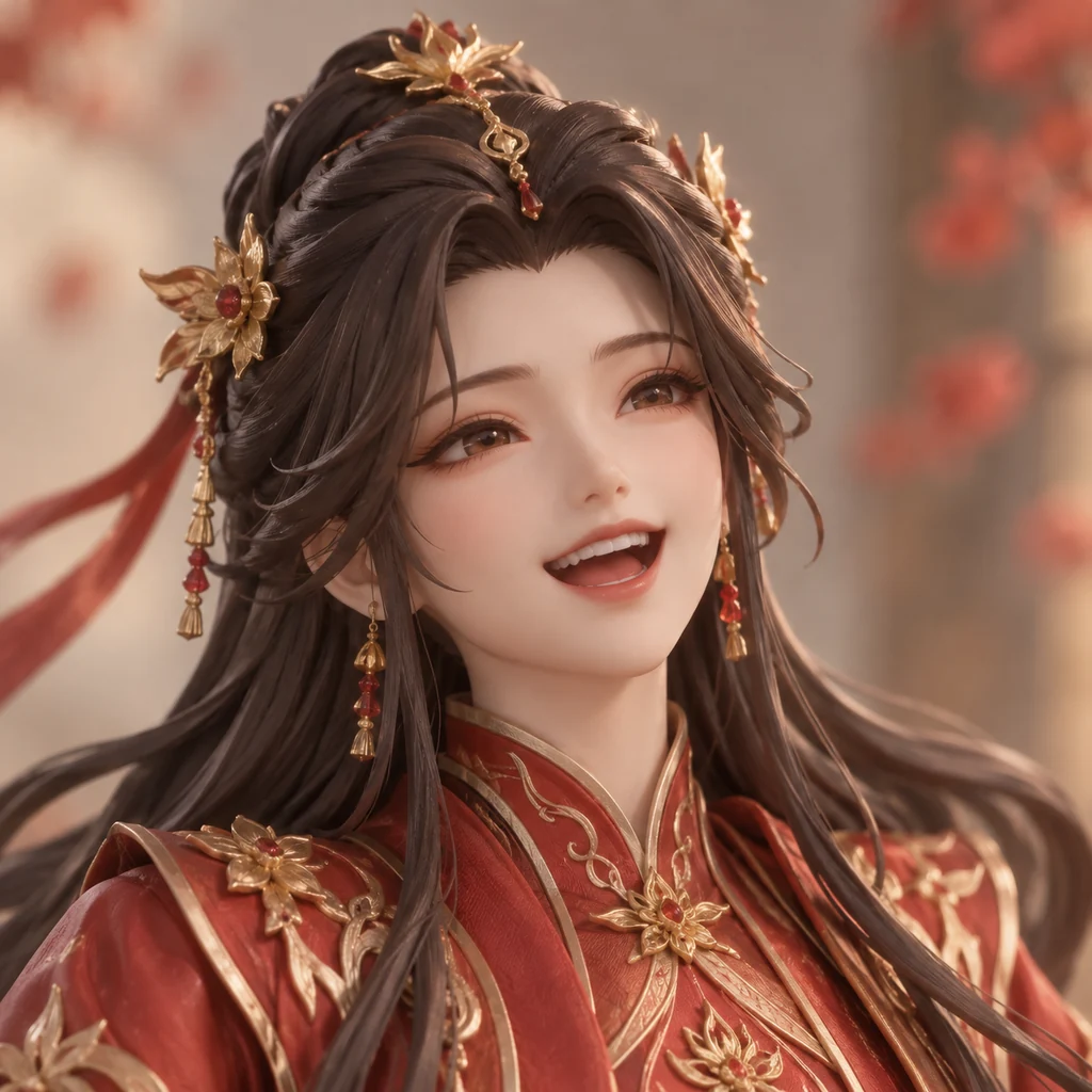 Huo Linger AI 辅助角色插画