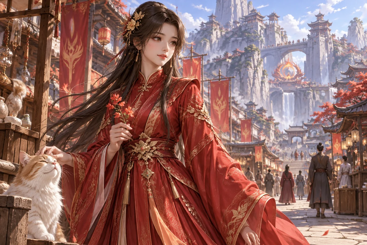 Huo Linger AI 插画