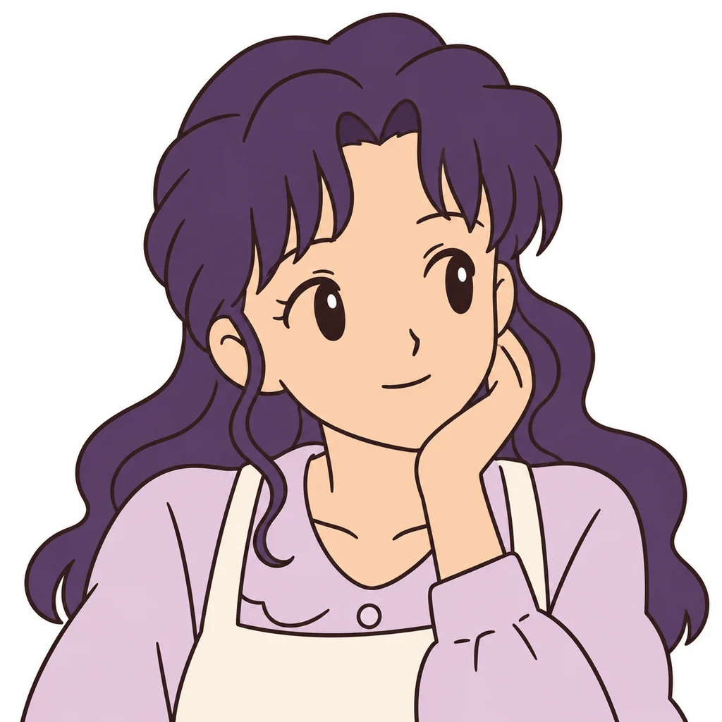 Ikuko Tsukino AI 辅助角色插画