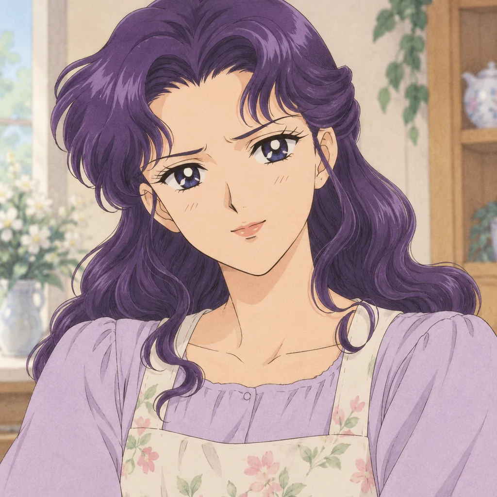 Ikuko Tsukino AI 辅助角色插画