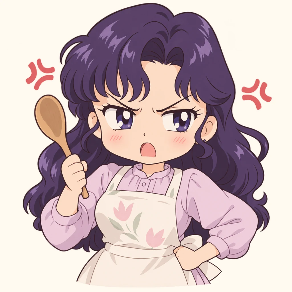 Ikuko Tsukino 表情包 2
