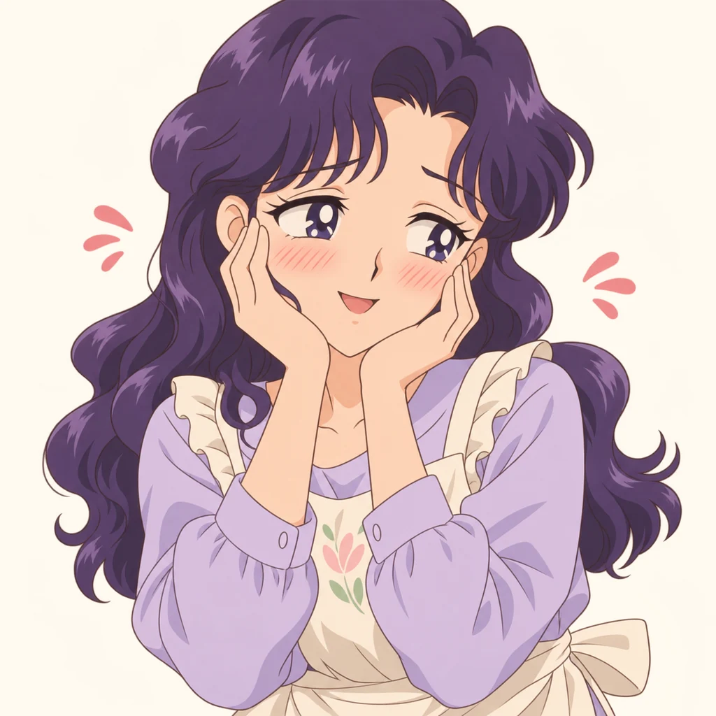 Ikuko Tsukino 表情包 6