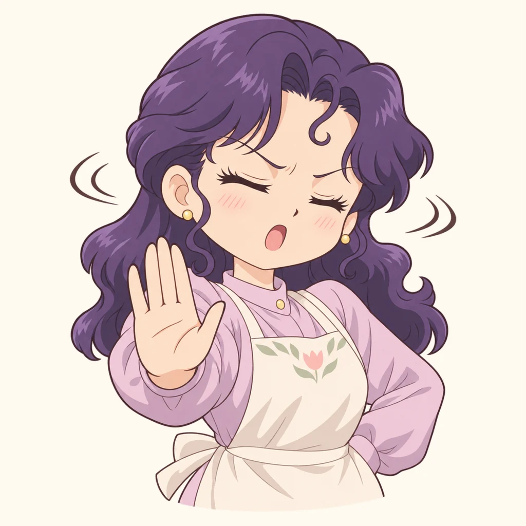 Ikuko Tsukino 表情包 8