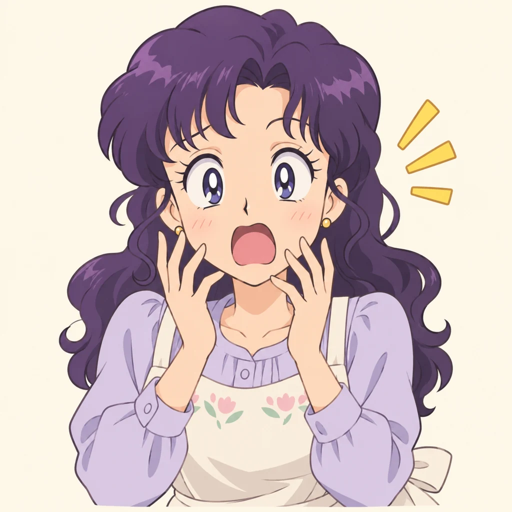 Ikuko Tsukino 表情包 5