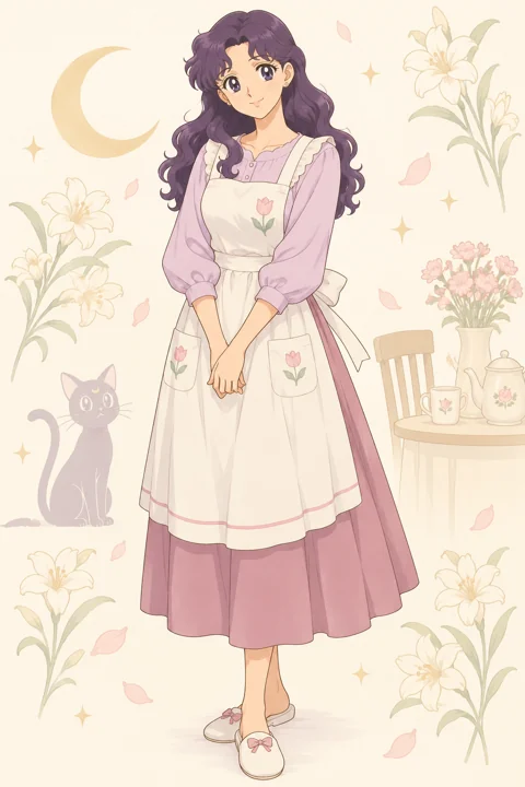 Ikuko Tsukino角色示意插画