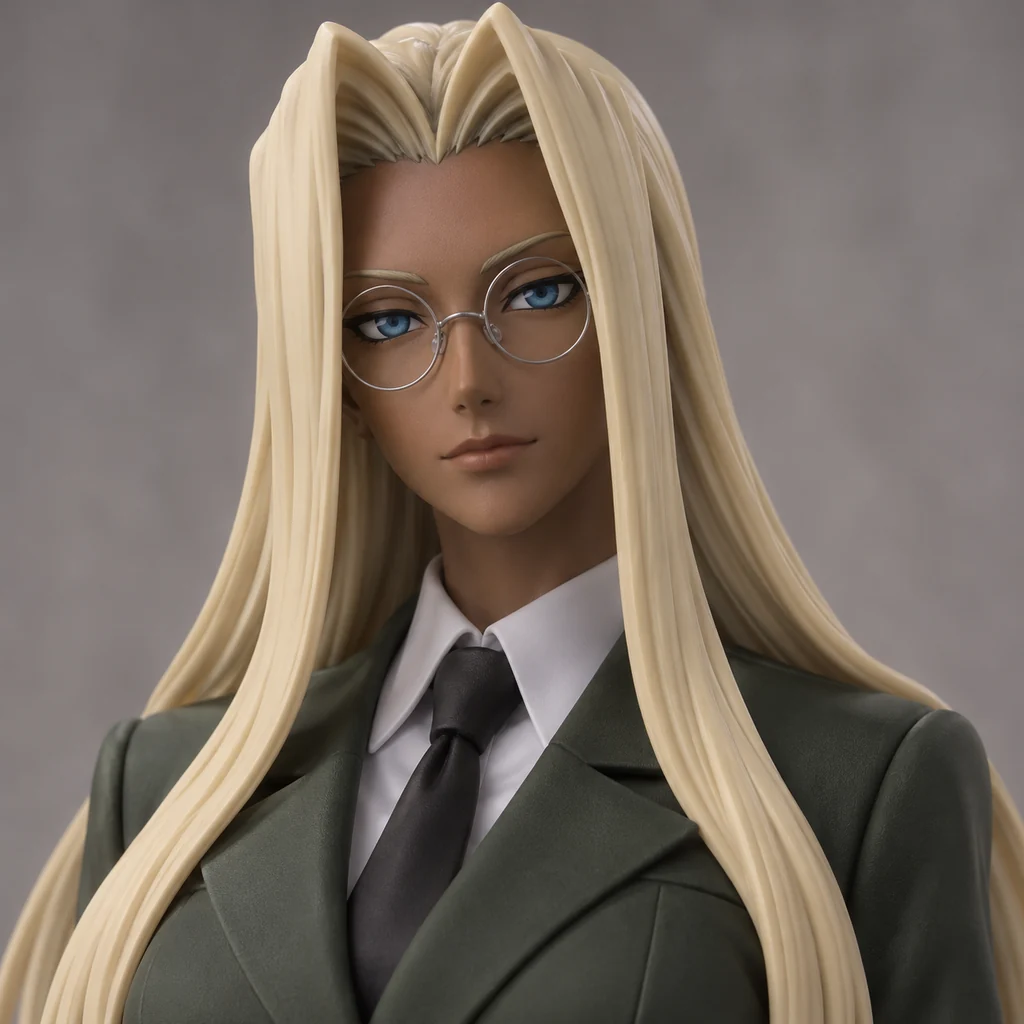 Integra Hellsing AI 辅助角色插画