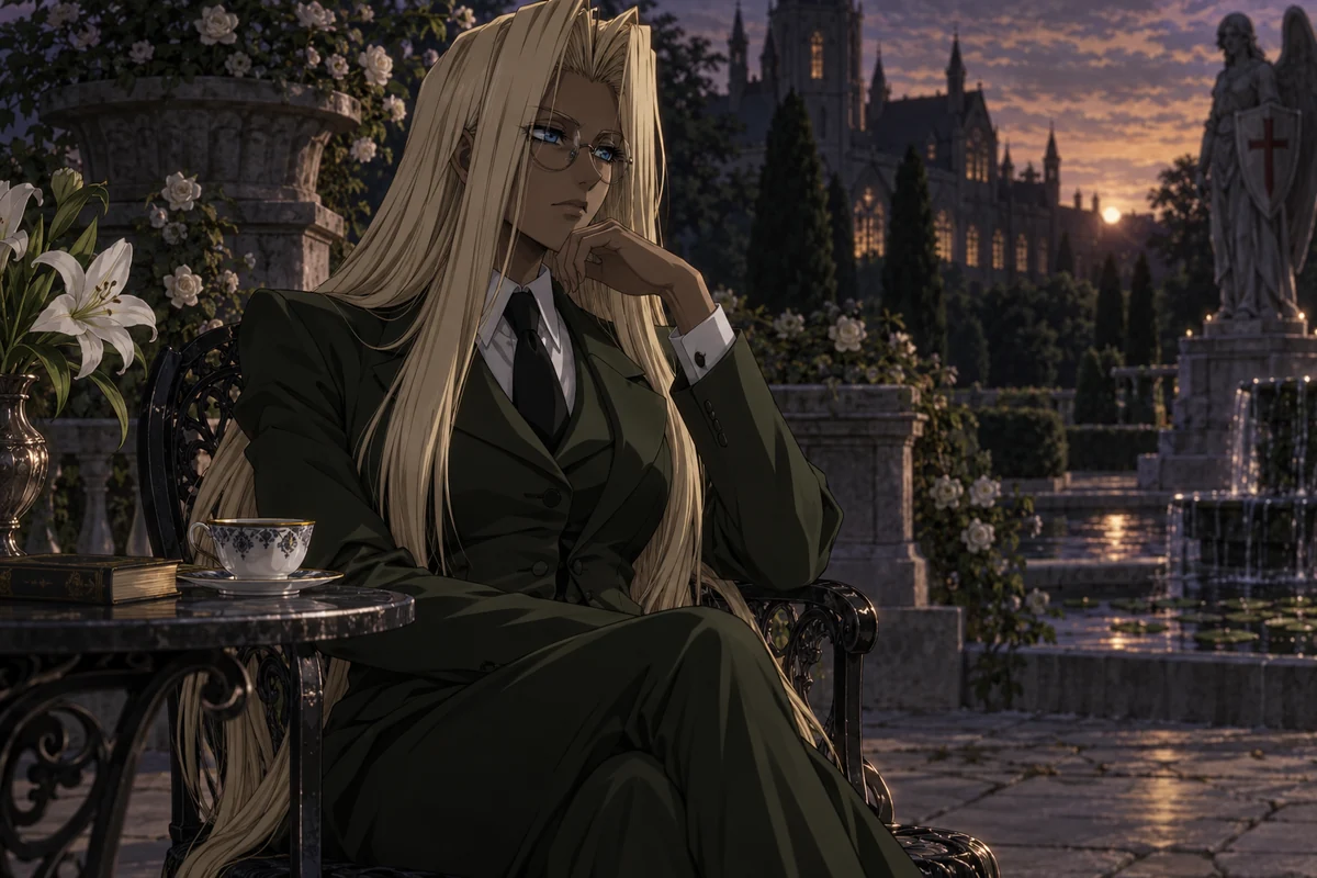 Integra Hellsing AI 插画