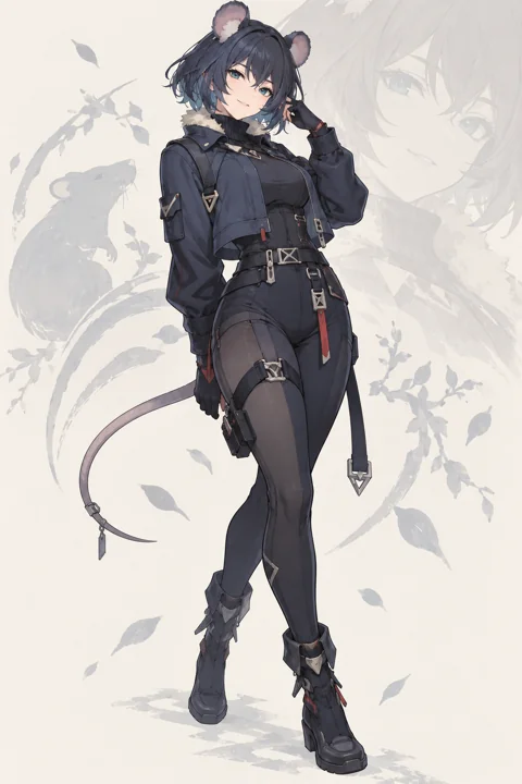 Jane Doe角色示意插画