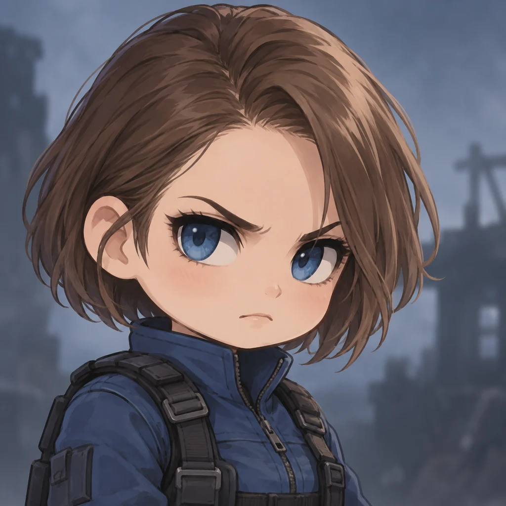 Jill Valentine AI 辅助角色插画