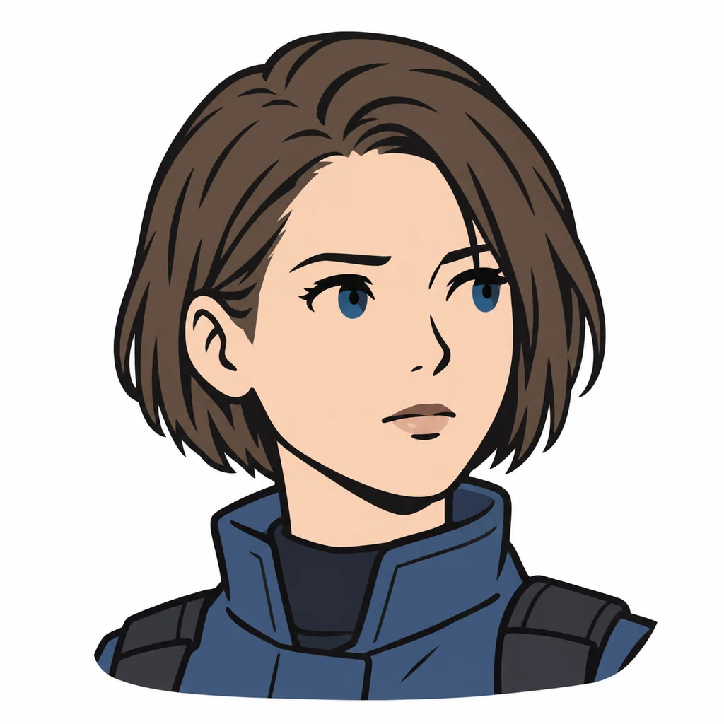 Jill Valentine AI 辅助角色插画