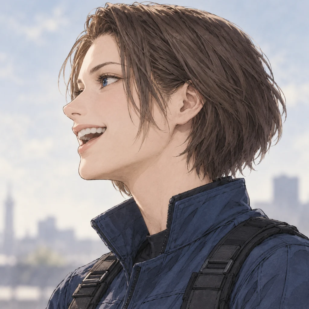 Jill Valentine AI 辅助角色插画