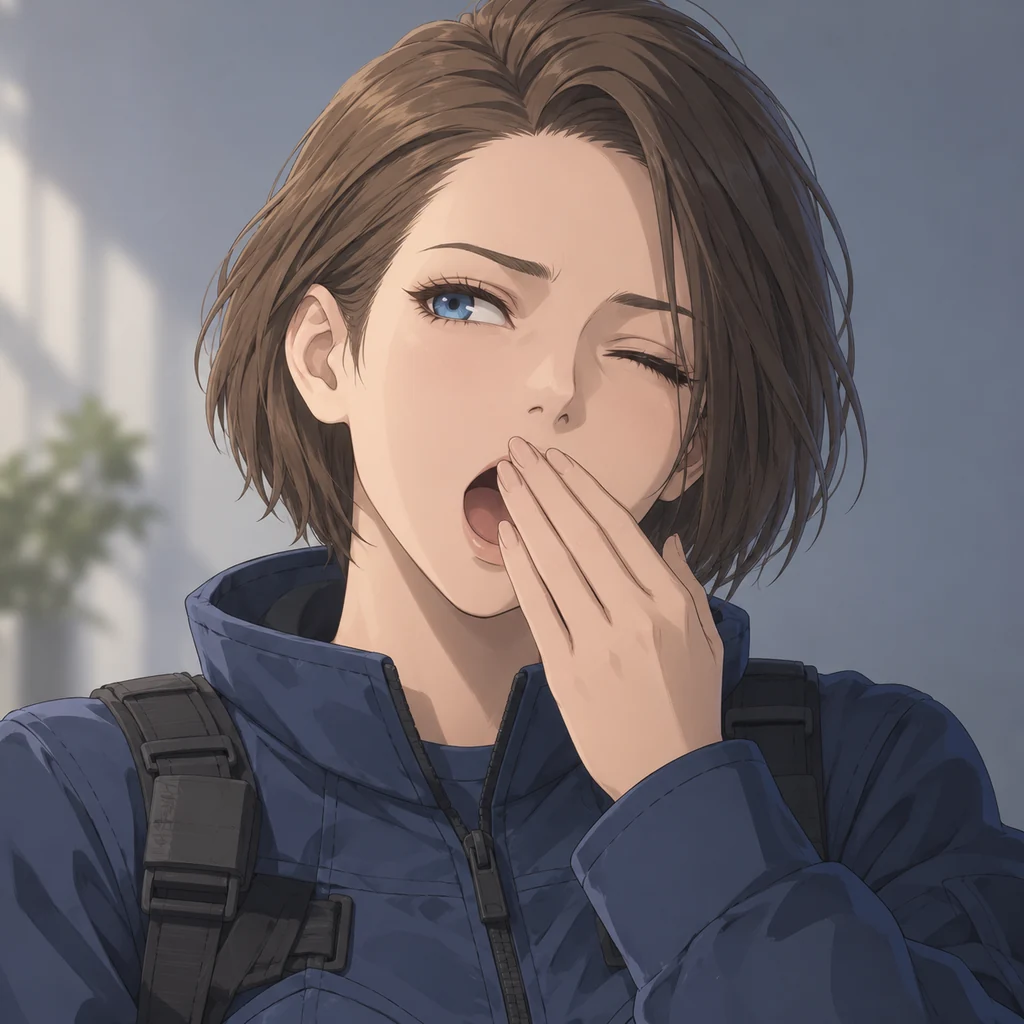 Jill Valentine AI 辅助角色插画