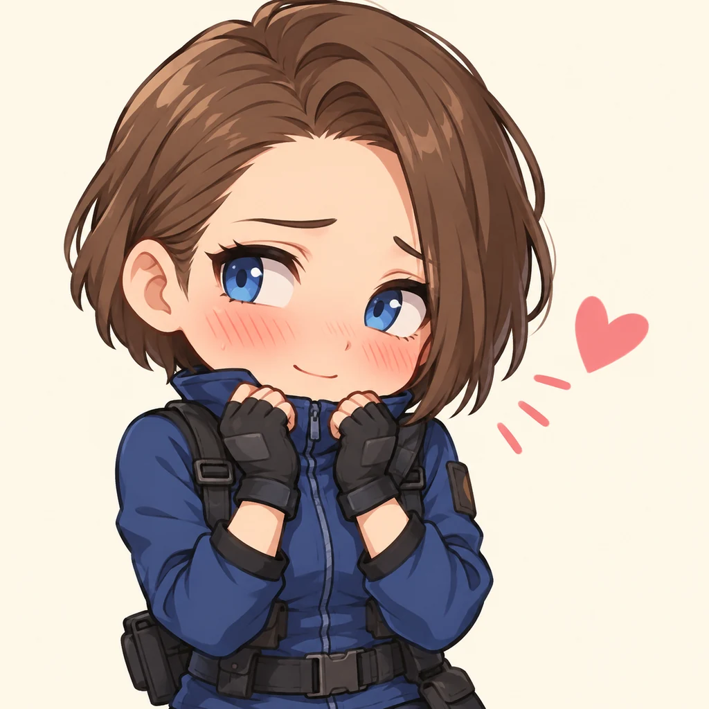 Jill Valentine 表情包 6