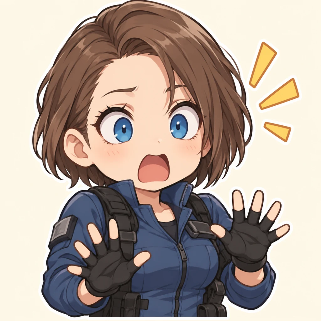 Jill Valentine 表情包 5