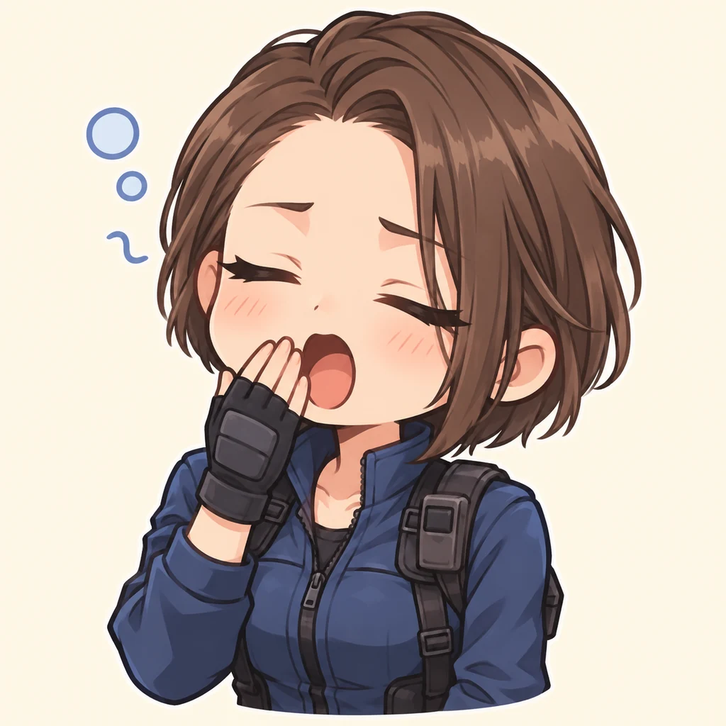 Jill Valentine 表情包 7
