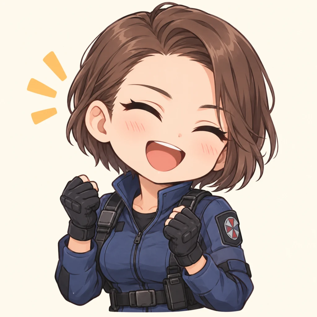 Jill Valentine 表情包 4