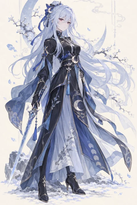 Jingliu角色示意插画