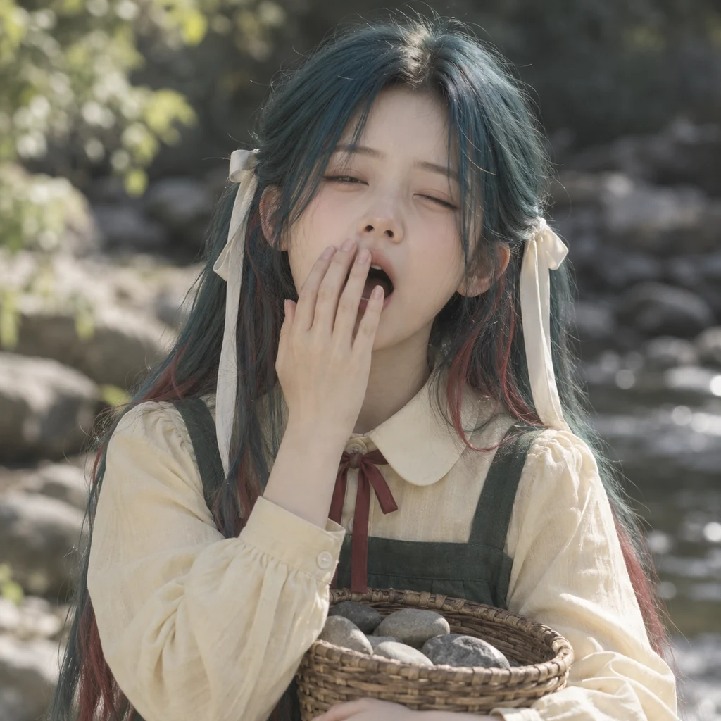 Jing Wei live-action AI portrait