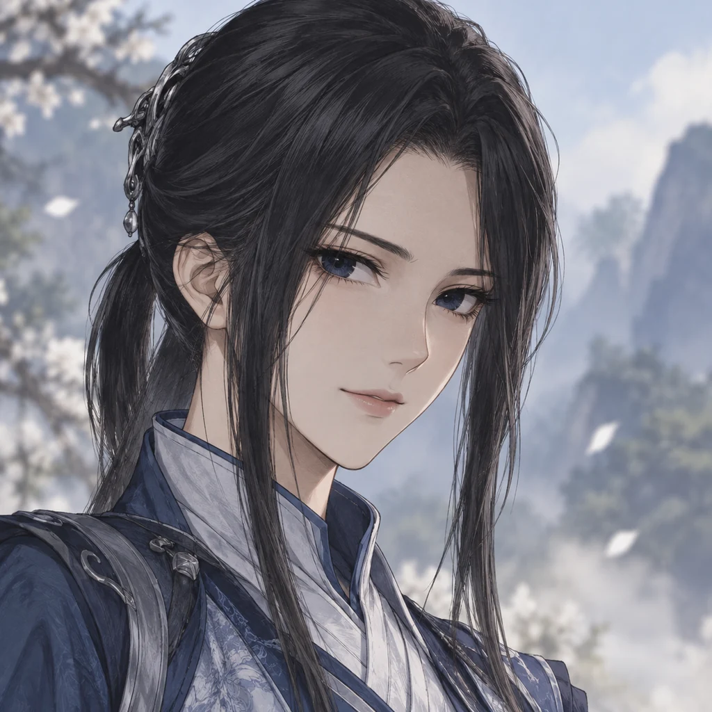 Ji Ruxue AI 辅助角色插画