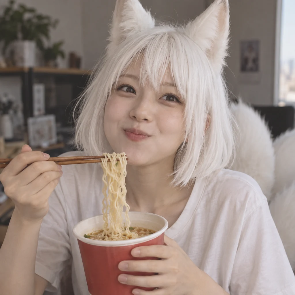 Jiu Yue live-action AI portrait