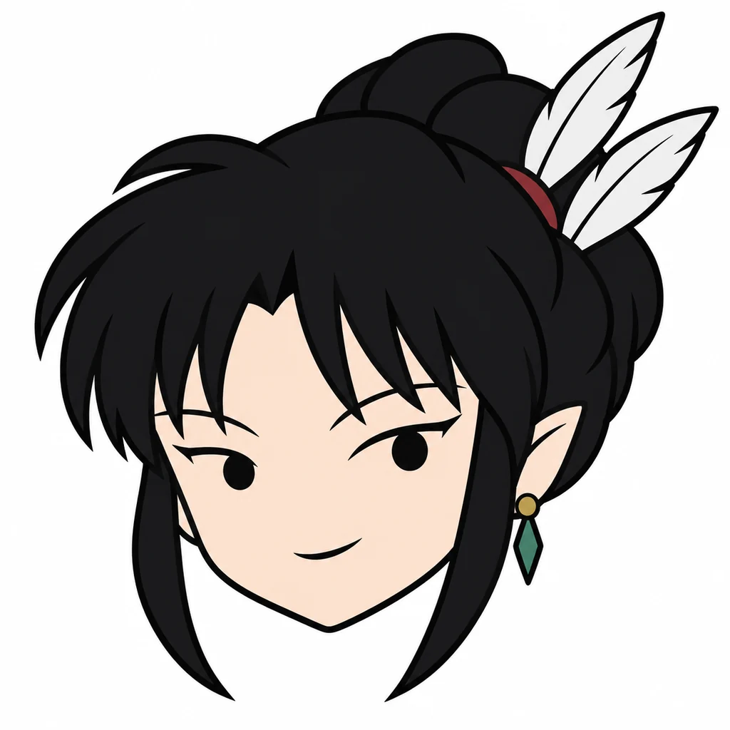 神楽 AI 辅助角色插画