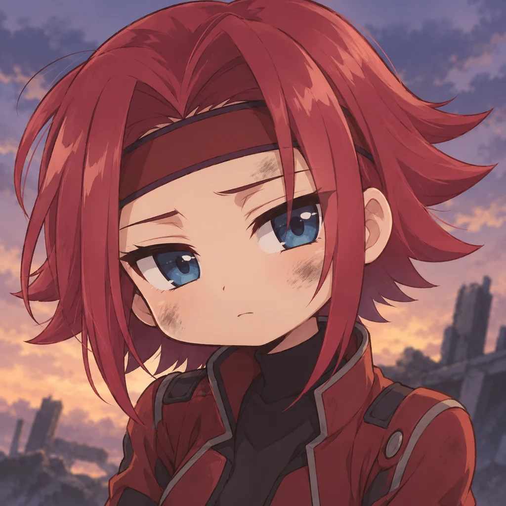 Kallen Stadtfeld AI 辅助角色插画
