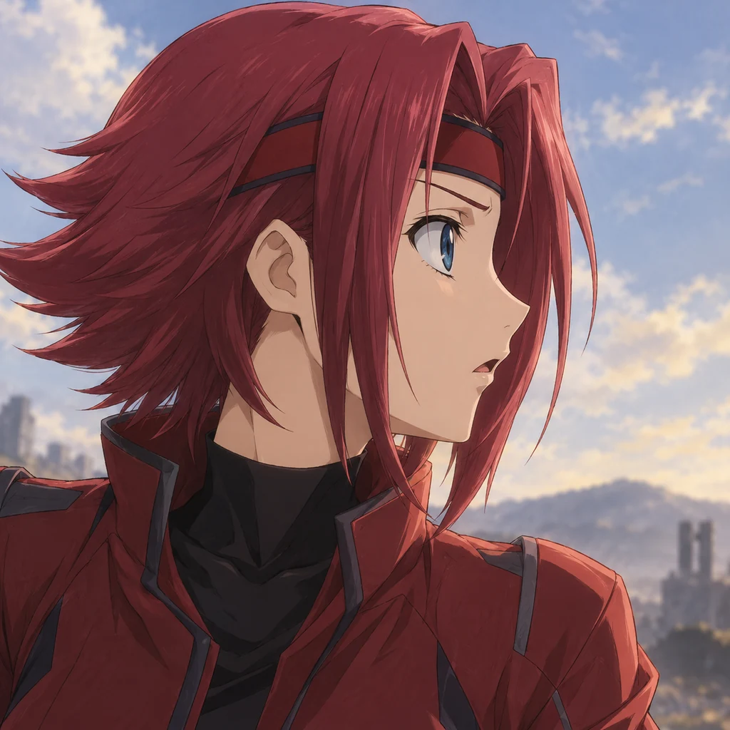 Kallen Stadtfeld AI 辅助角色插画