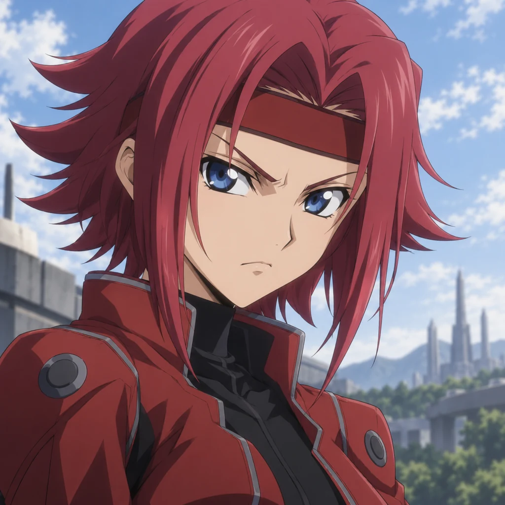Kallen Stadtfeld AI 辅助角色插画