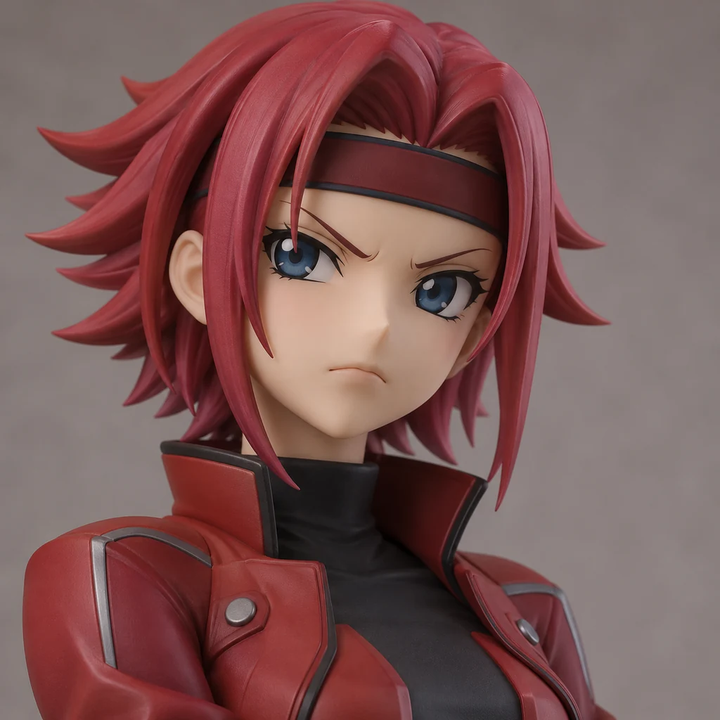 Kallen Stadtfeld AI 辅助角色插画