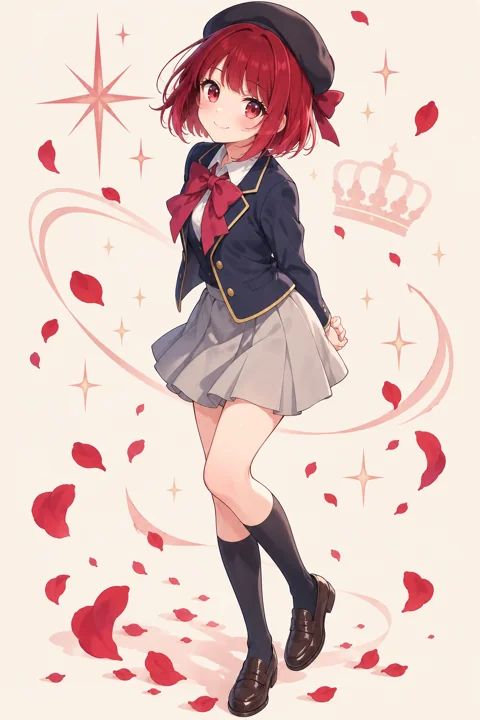 Kana Arima角色示意插画