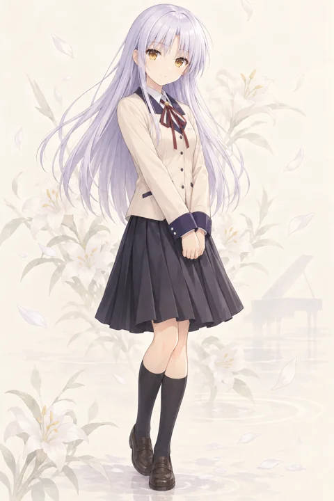 Kanade Tachibana角色示意插画