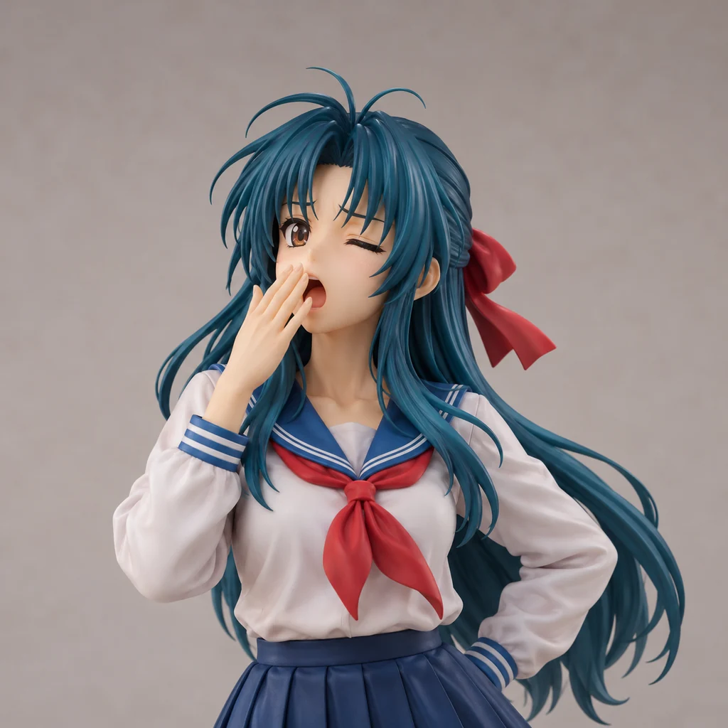Kaname Chidori AI 辅助角色插画