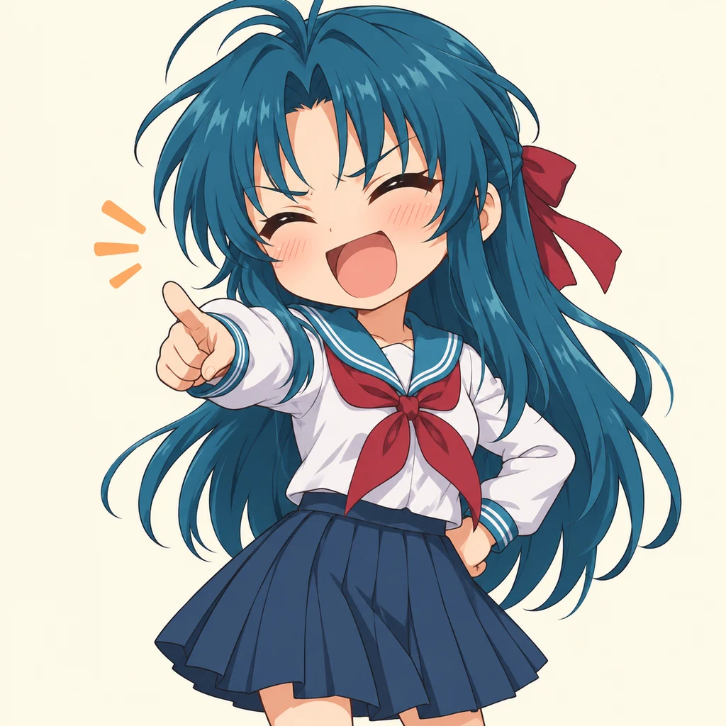 Kaname Chidori 表情包 4