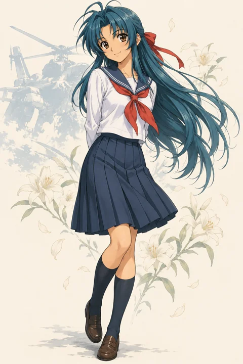 Kaname Chidori角色示意插画