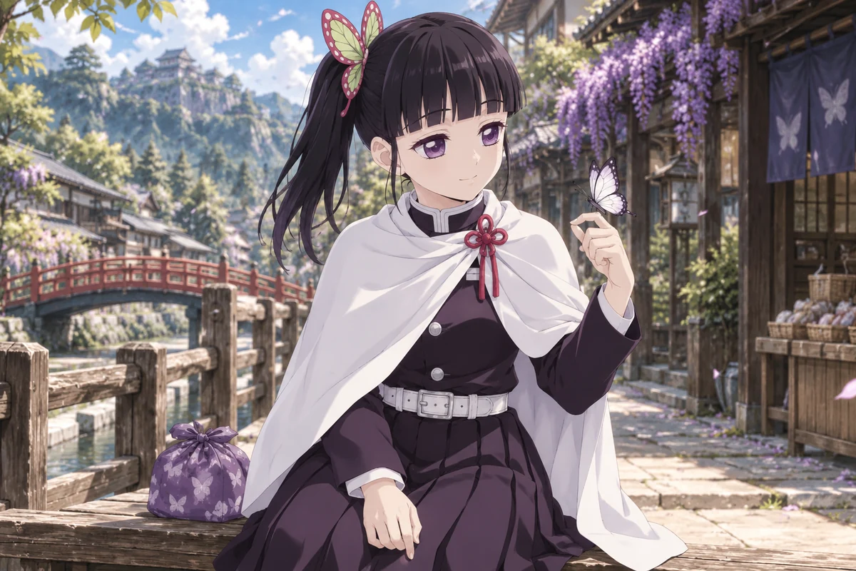Kanao Tsuyuri AI 插画