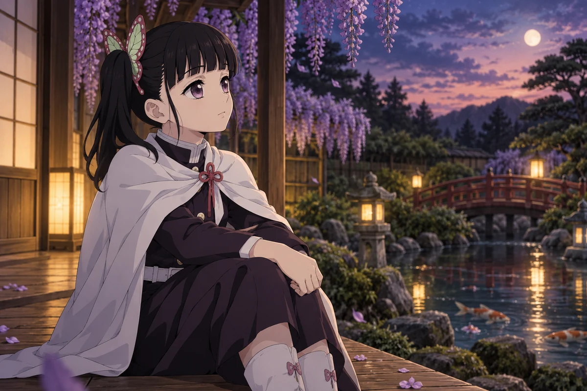 Kanao Tsuyuri AI 插画