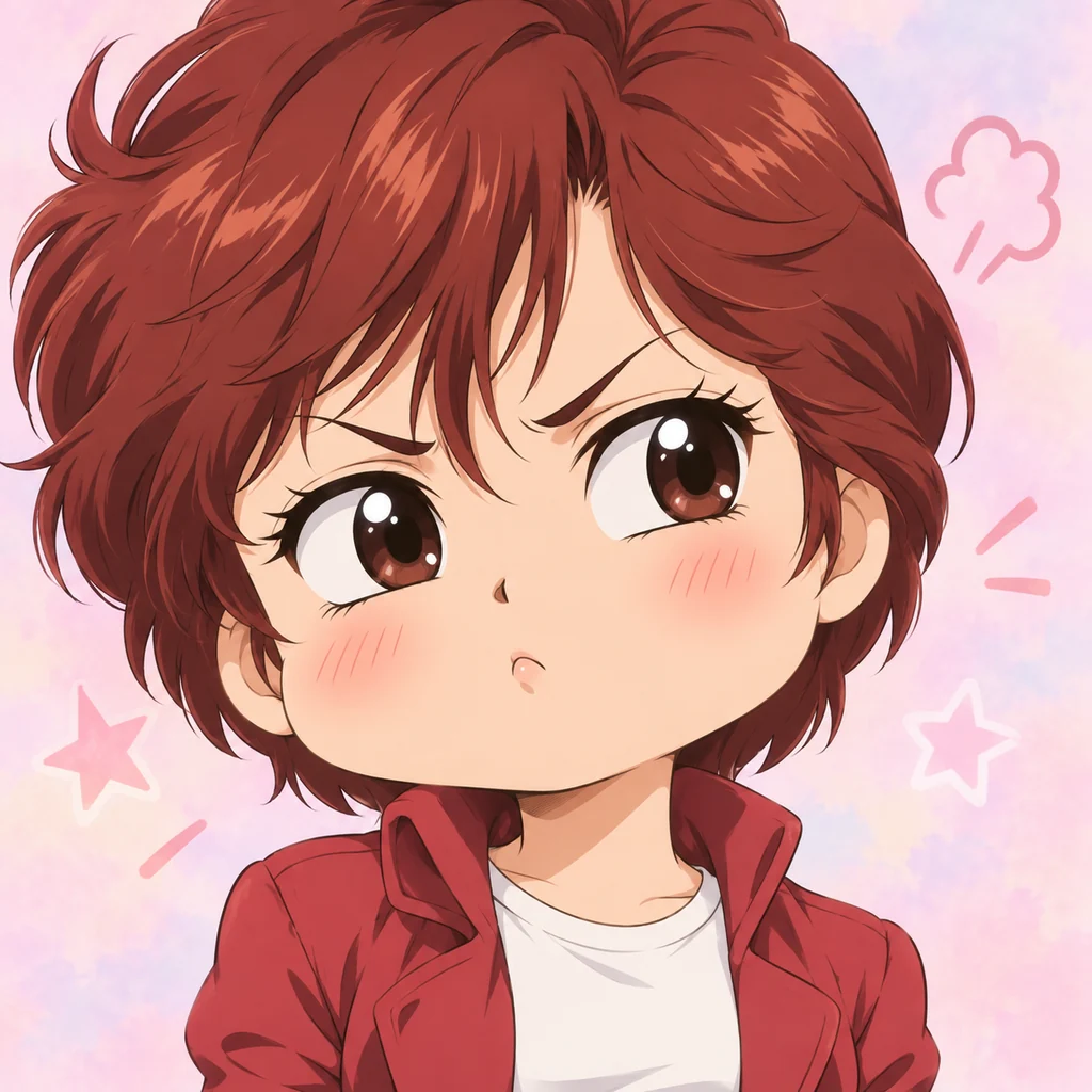 槇村香 AI 辅助角色插画