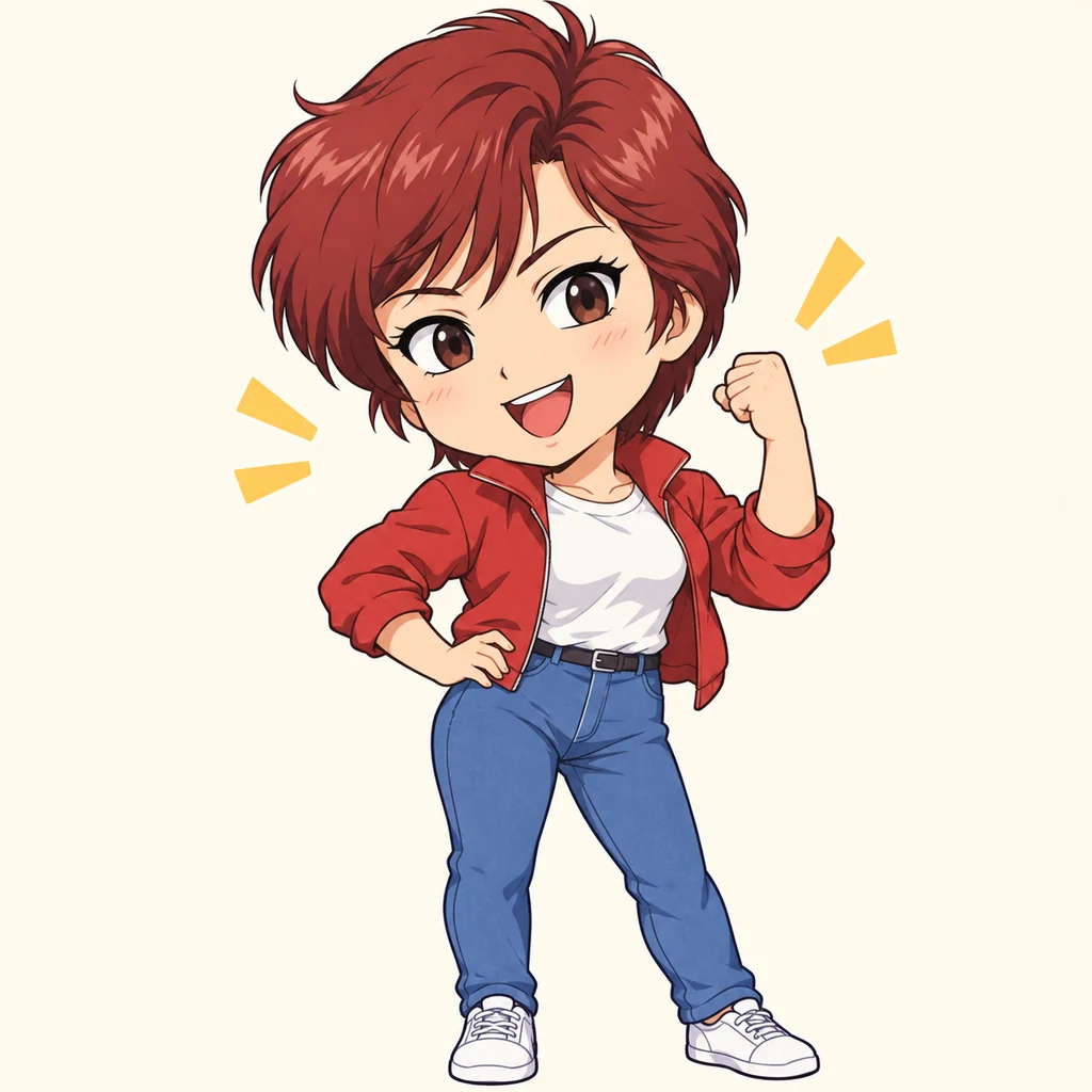 槇村香 表情包 1