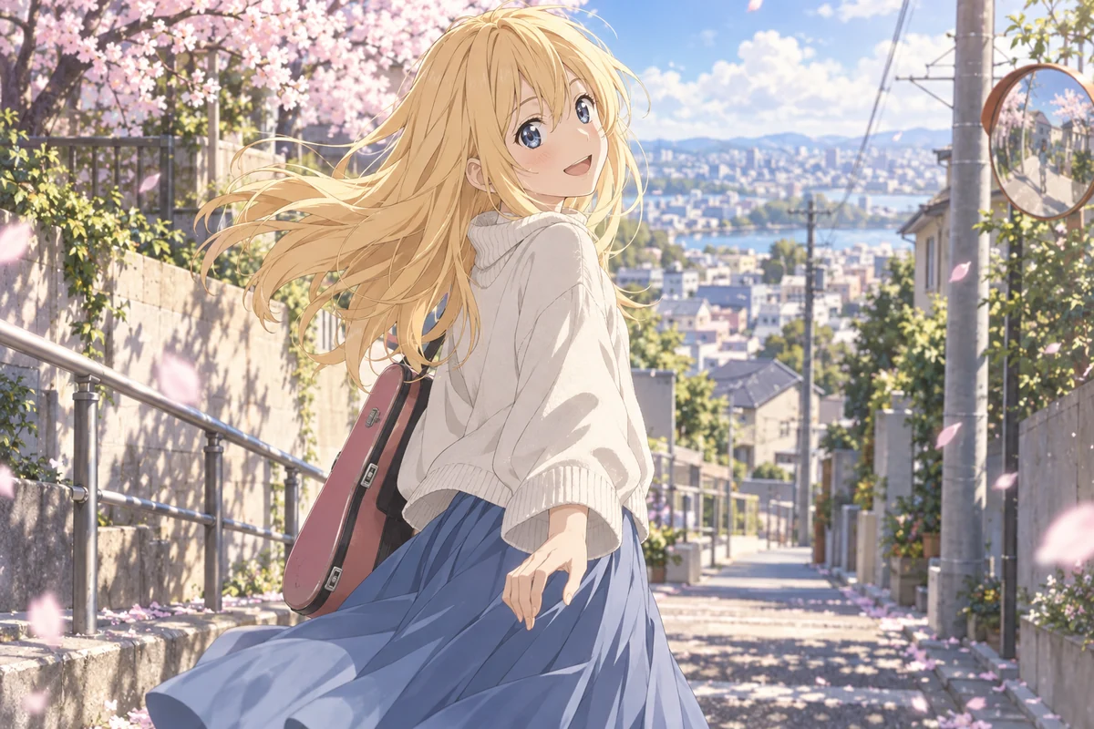 Kaori Miyazono AI 插画