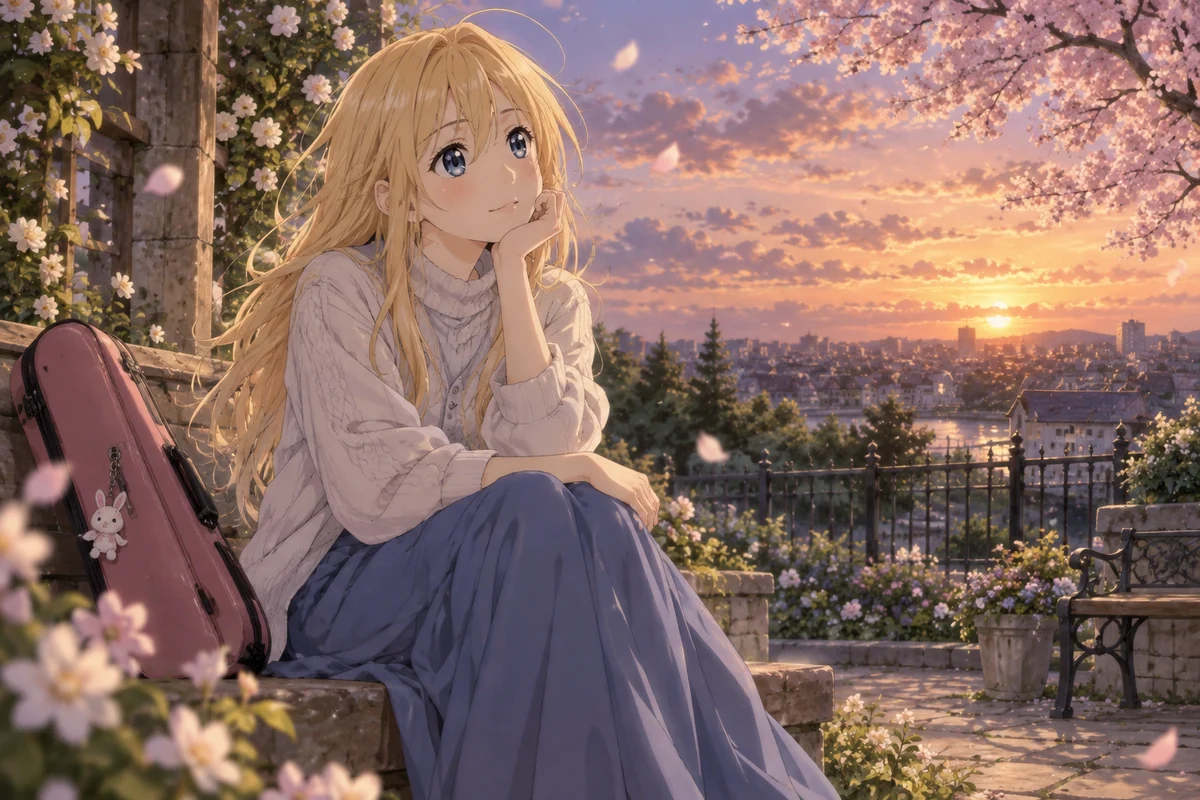 Kaori Miyazono AI 插画