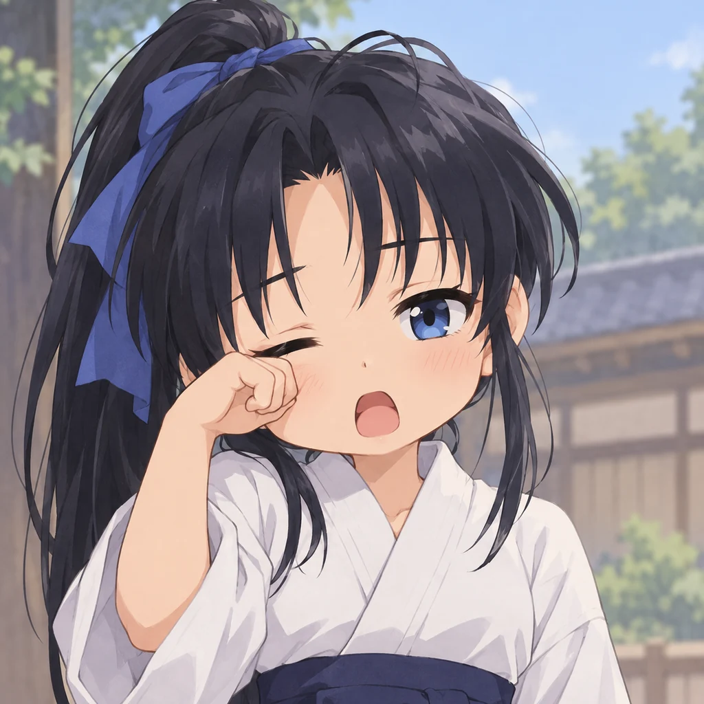 Kaoru Kamiya AI 辅助角色插画