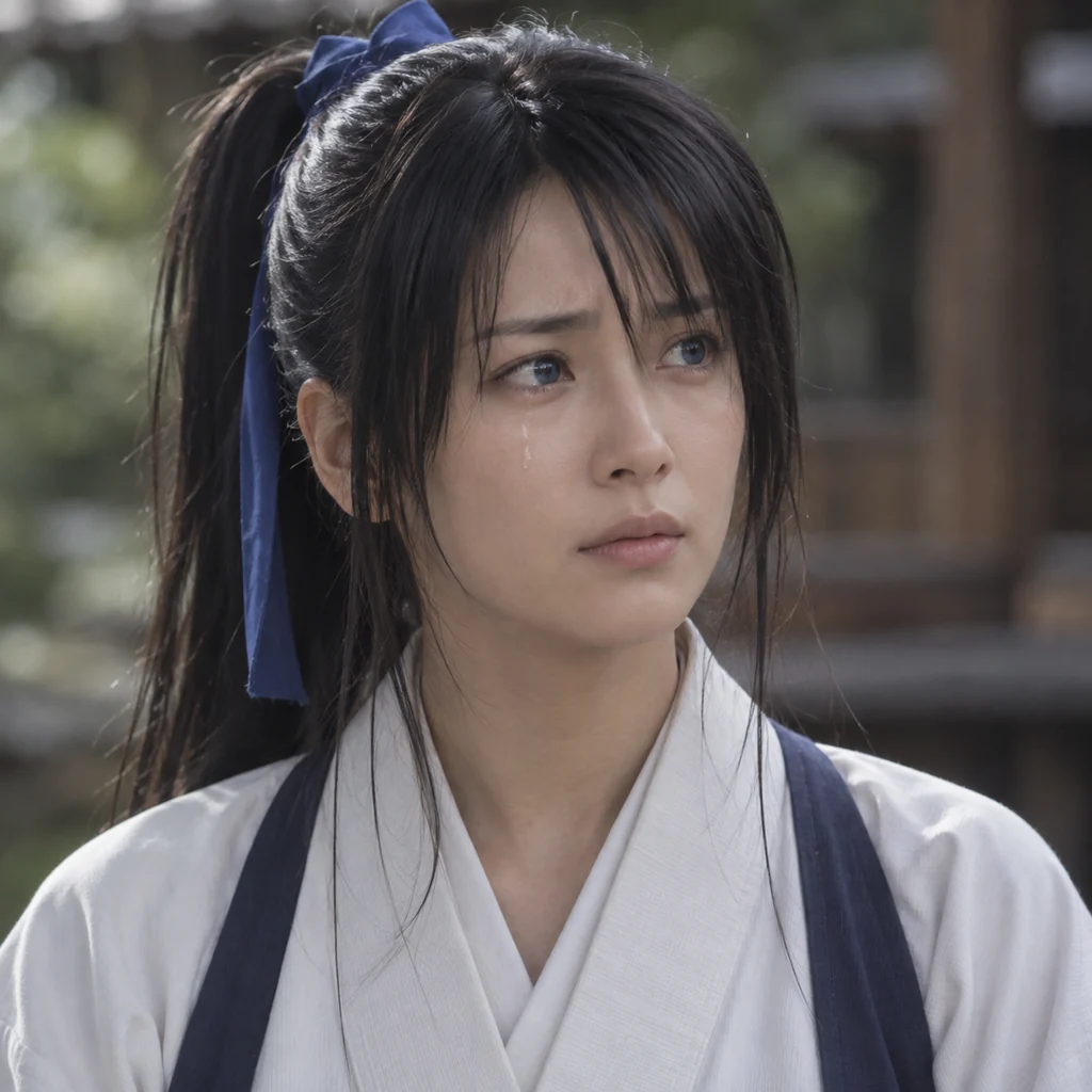 Kaoru Kamiya live-action AI portrait