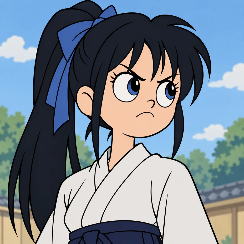 Kaoru Kamiya AI 辅助角色插画