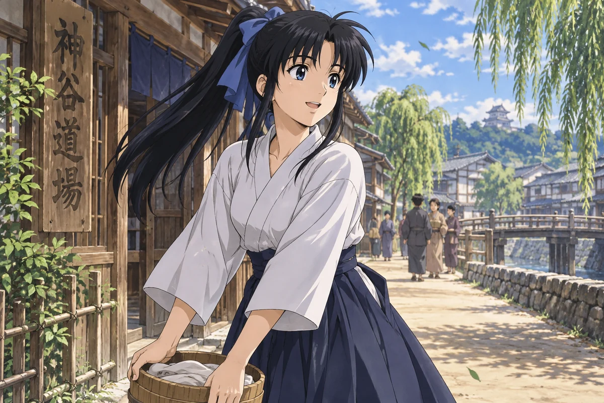 Kaoru Kamiya AI 插画